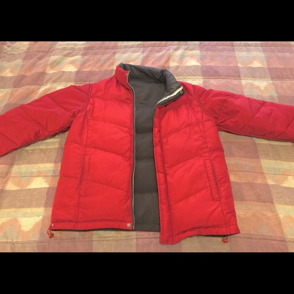 Reversible red/black Liz Claiborne winter jacket - Picture 1 of 4